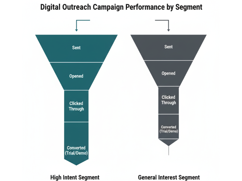Placeholder chart showing segmentation depth